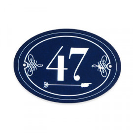 unisub  Türschild oval 