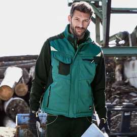 James & Nicholson Craftsmen Softshell Vest - JN825 